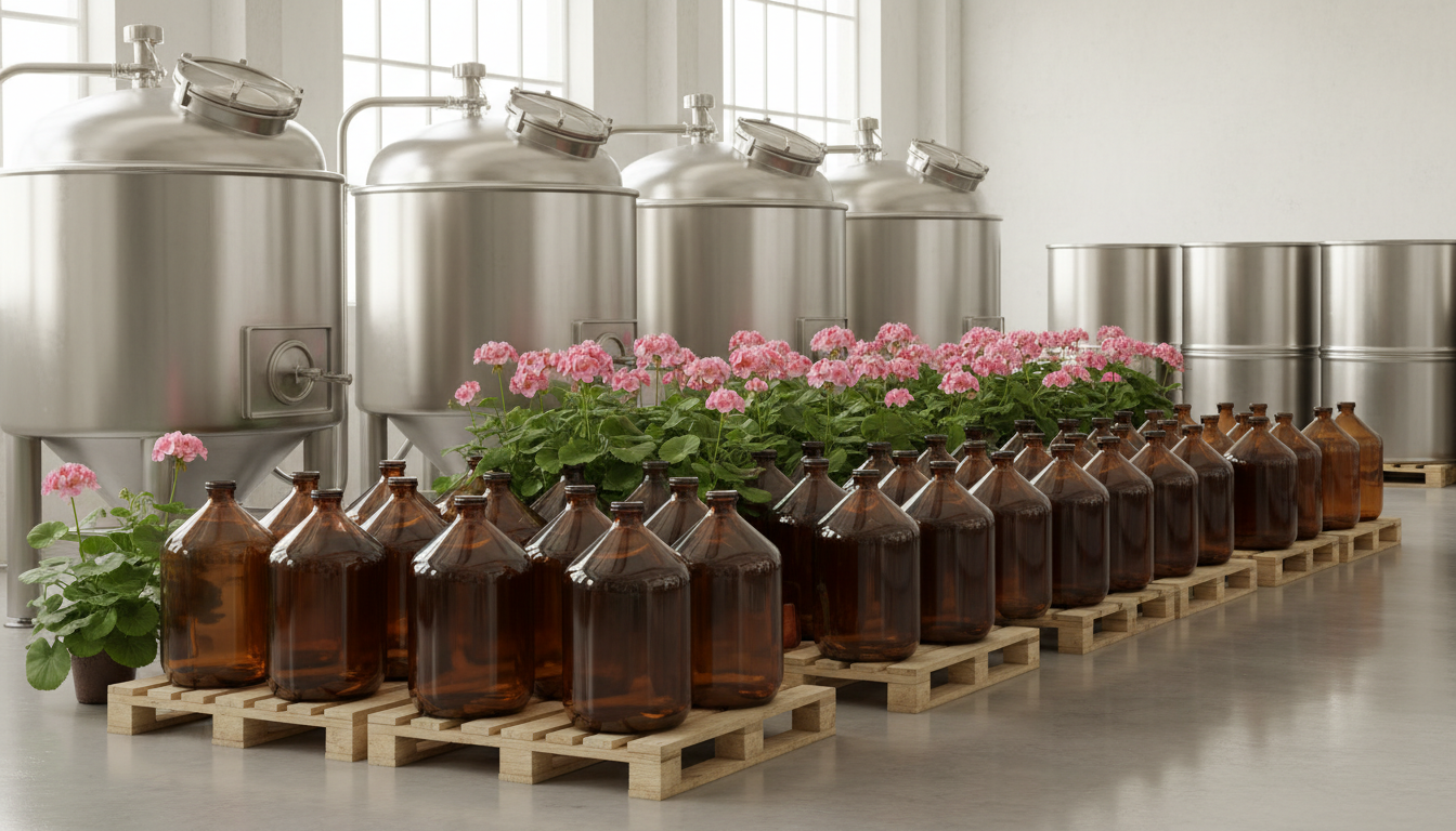 Geranium Essential Oil for Hair Care Formulators