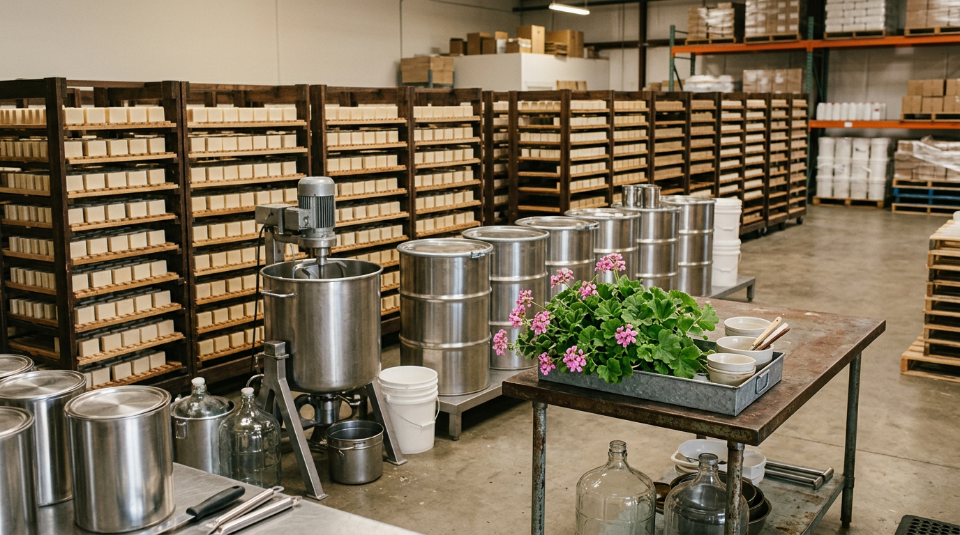 Geranium Essential Oil for Soap & Cold-Process Makers