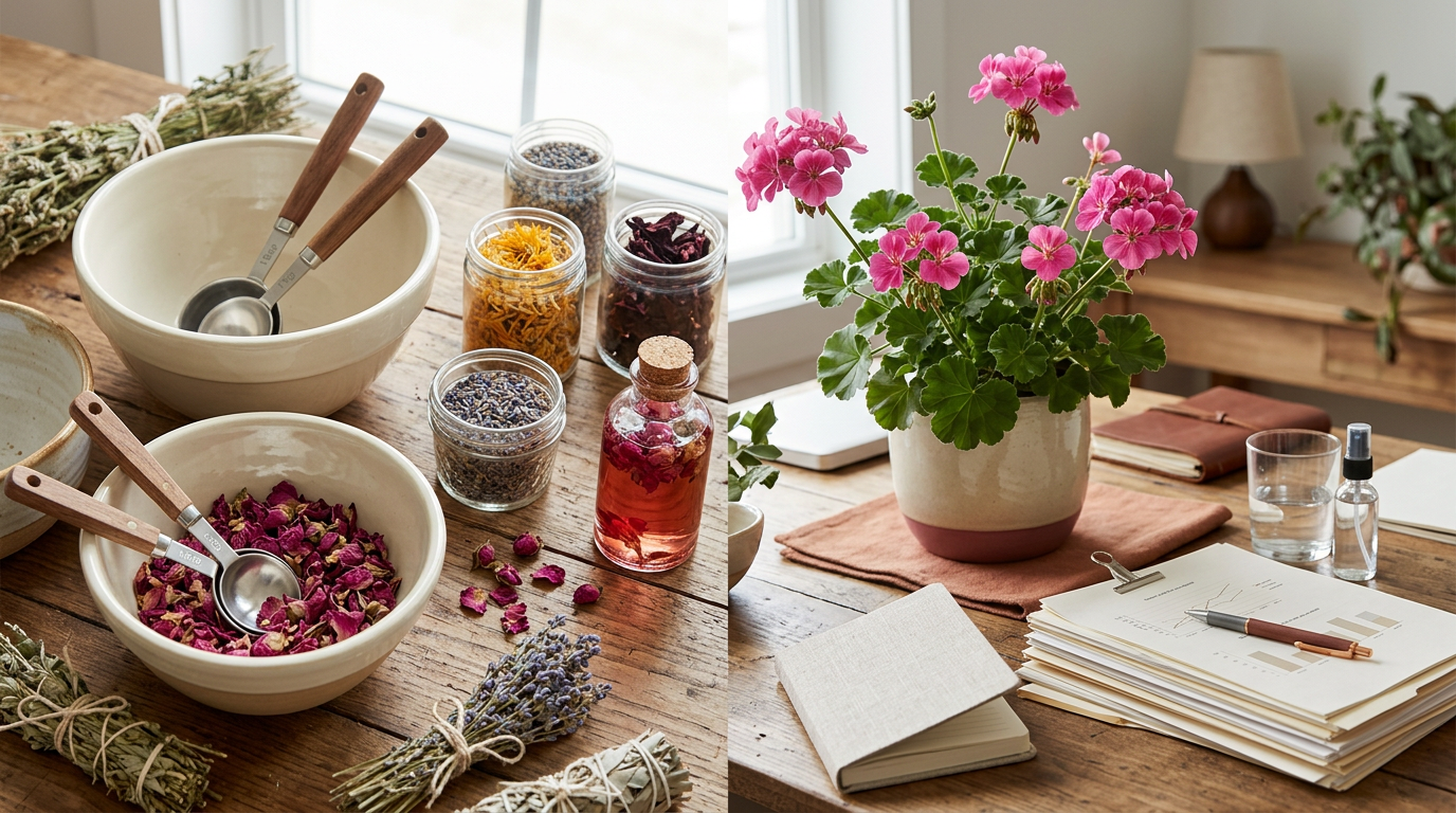 DIY Rose-Geranium Body Oil: An Affordable Nod to a Cult Classic