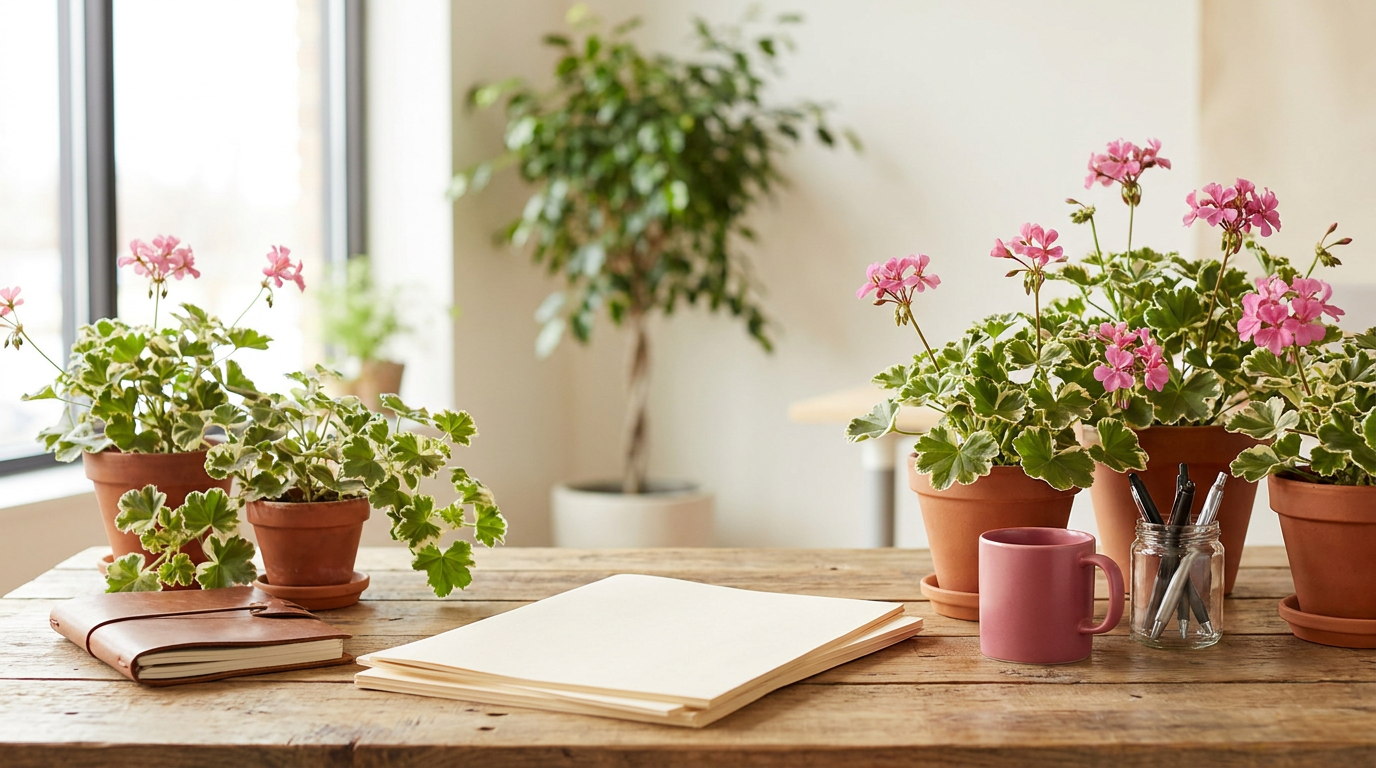 Geranium Gift Guide: Rosy Sets for Flower Lovers
