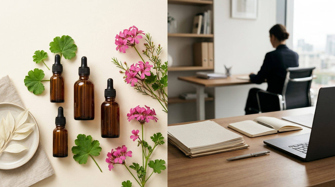 Geranium Oil Brands Compared: Aura Cacia, NOW, and More