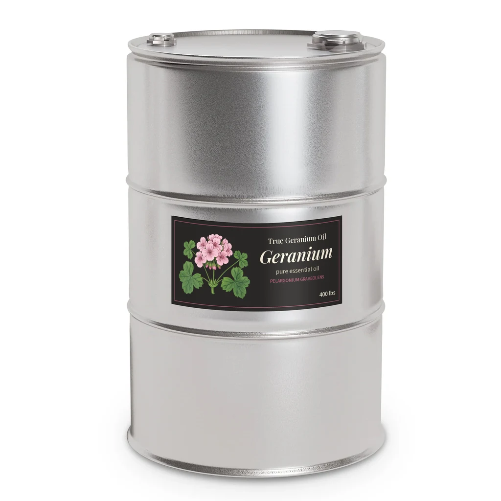 Geranium Essential Oil 400 lbs