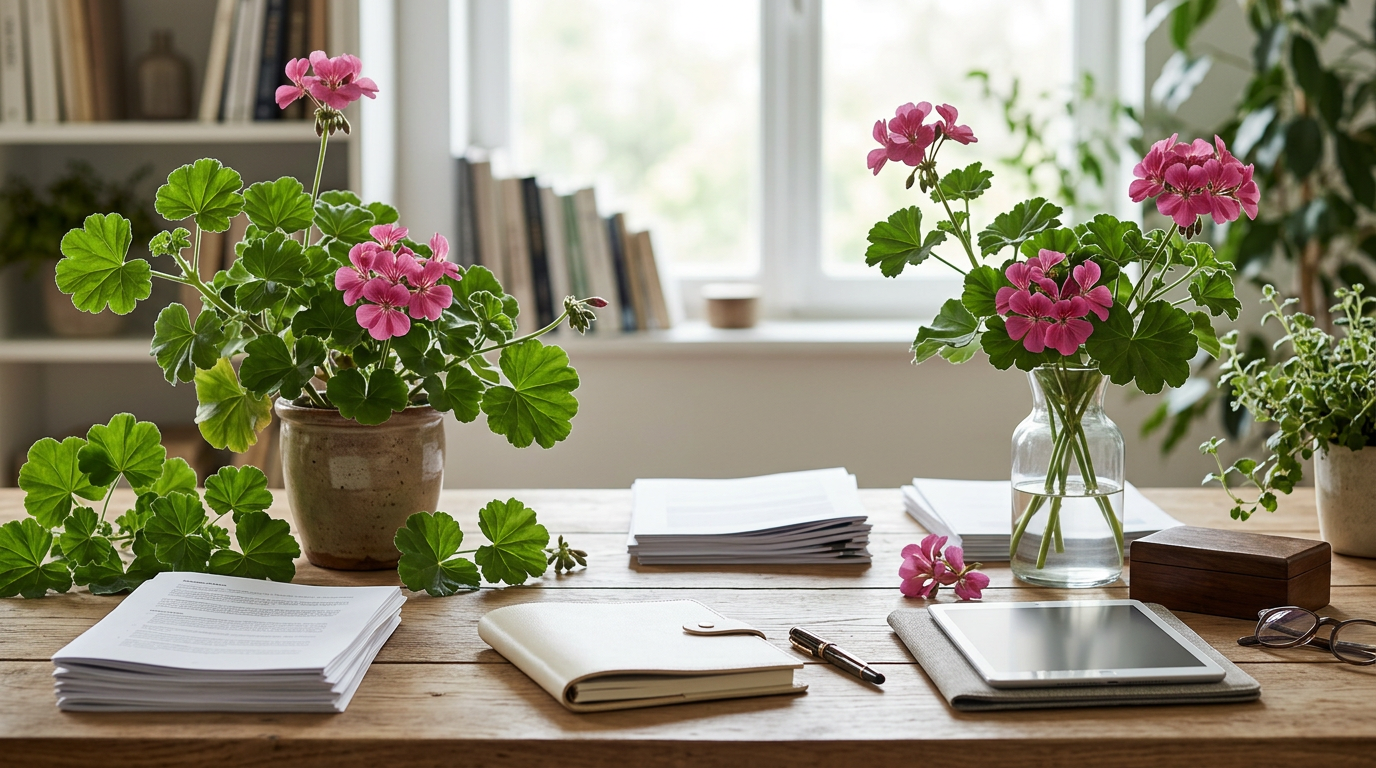 Rose Geranium vs Geranium Oil: Same Plant, Different Bottle?